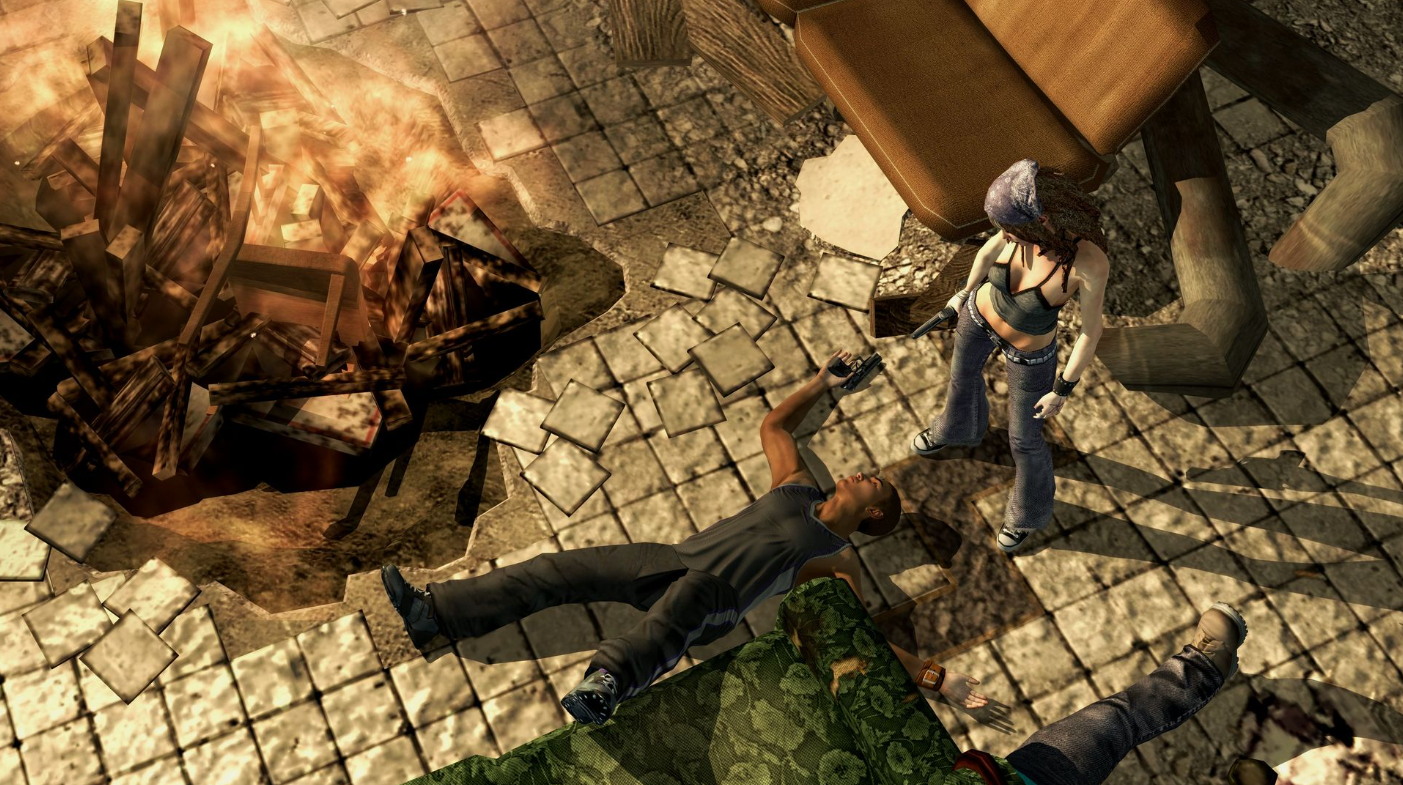 Saints Row 2 chaos and people