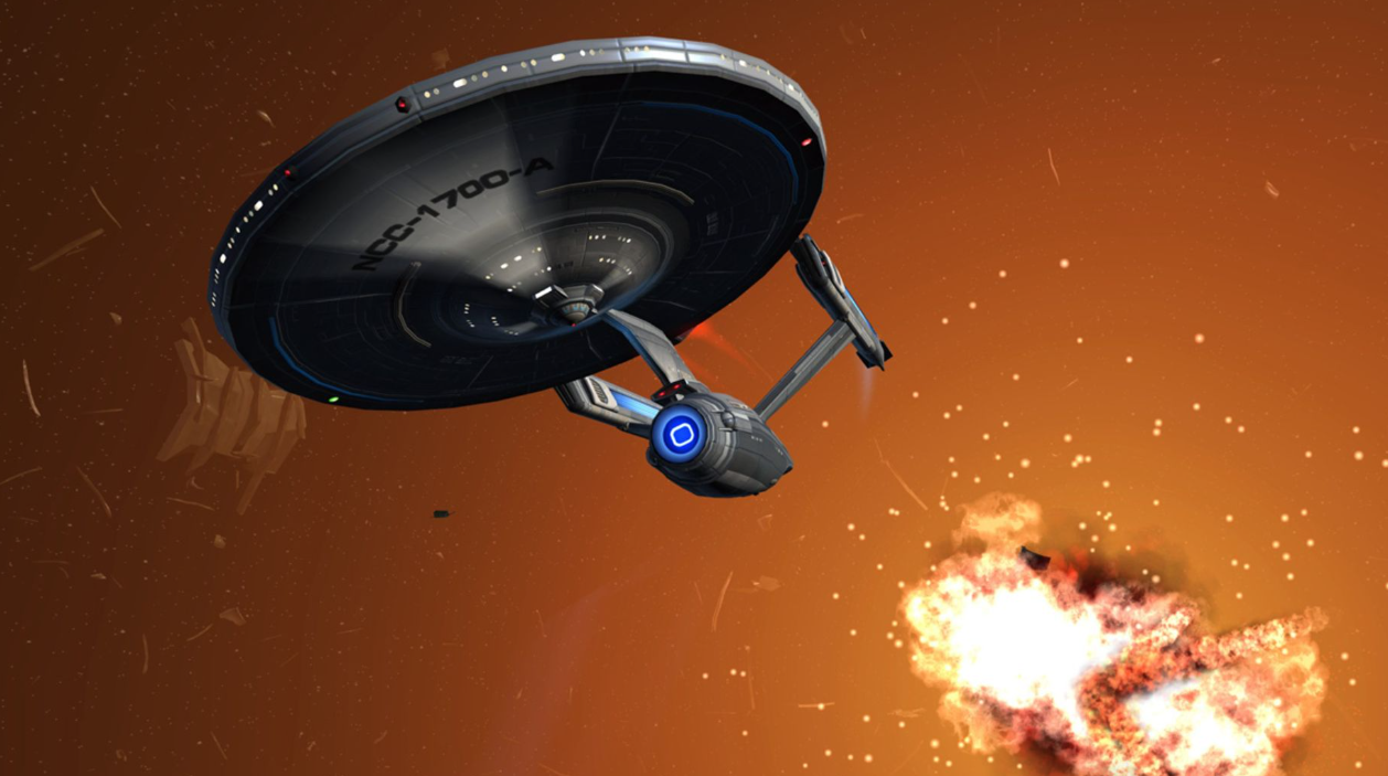 Star Trek flying object