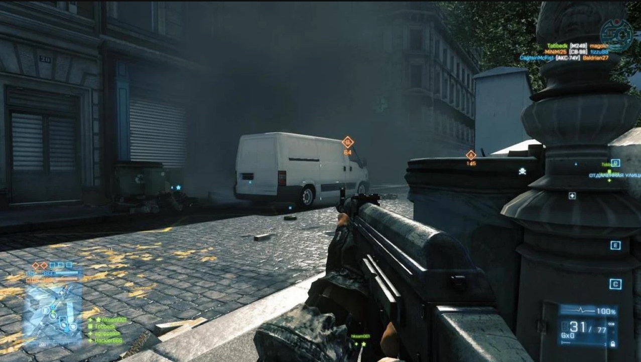 The best combat experience in Battlefield 3 is in Rush mode