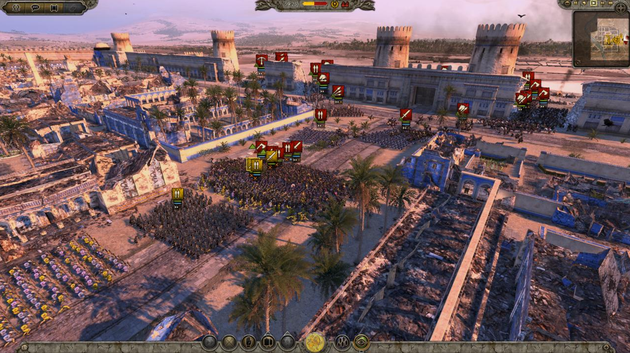 Total War ATTILA Castle City