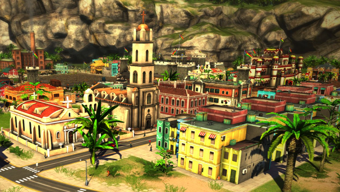 Tropico 5 city