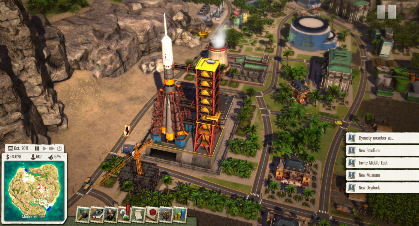 Tropico 5 construction