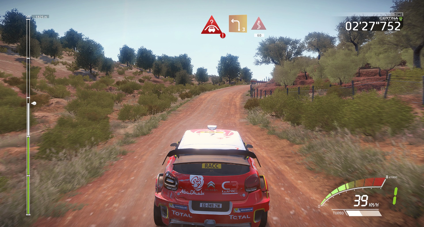 WRC 7 off road car