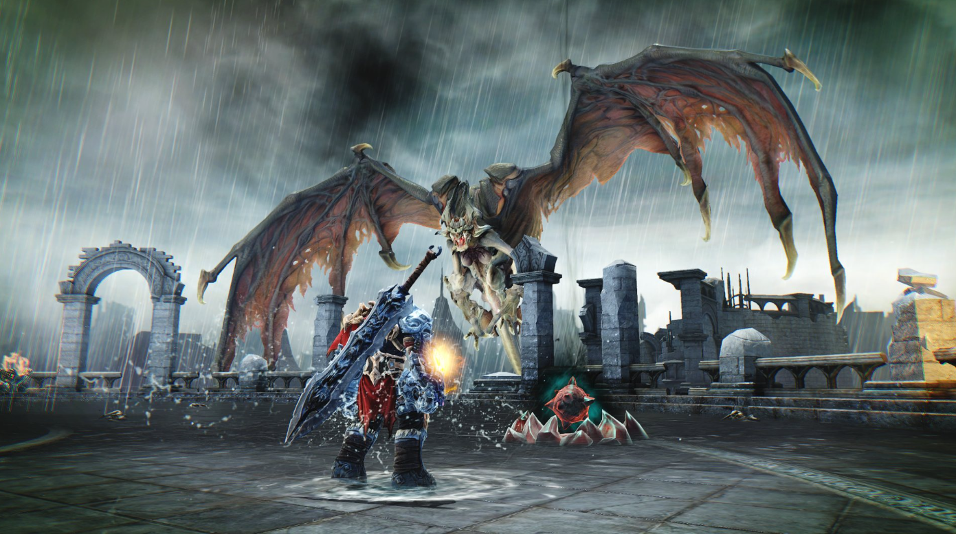 Darksiders Warmastered Edition dragon fight