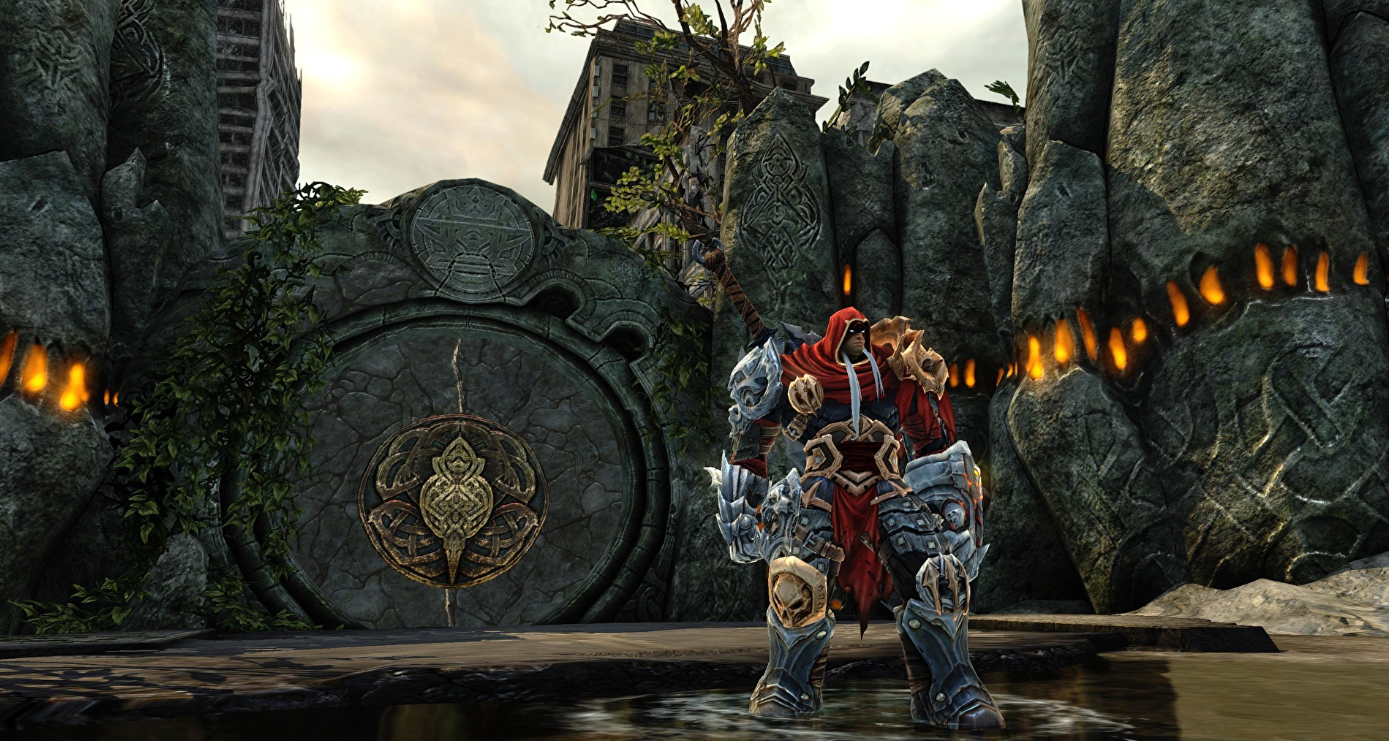 Darksiders Warmastered Edition hero and gate