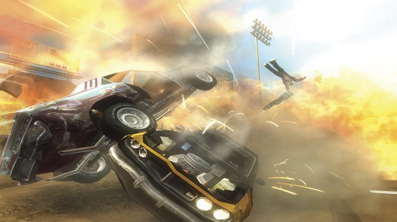FlatOut 2 lots of explosion