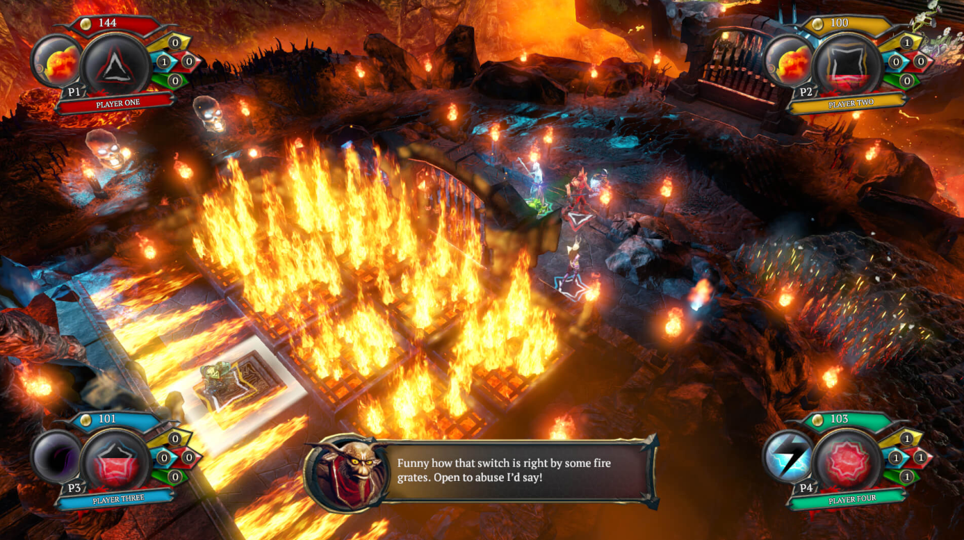 Overlord Fellowship of Evil lights and chaos