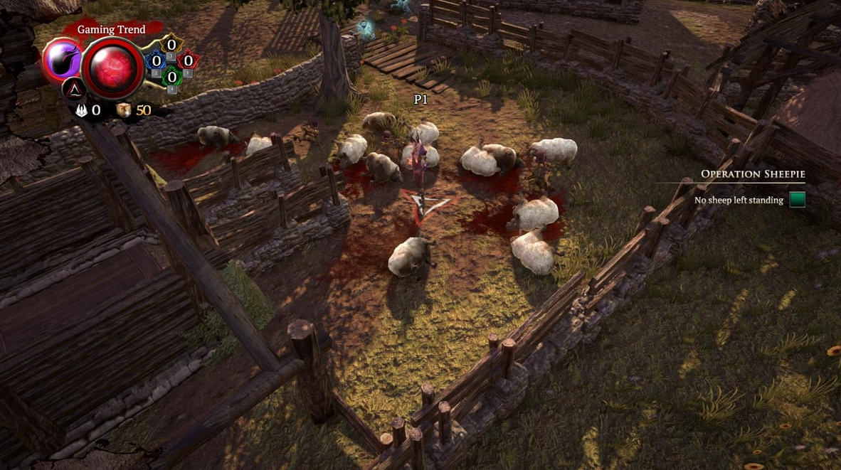 Overlord Fellowship of Evil slain sheep