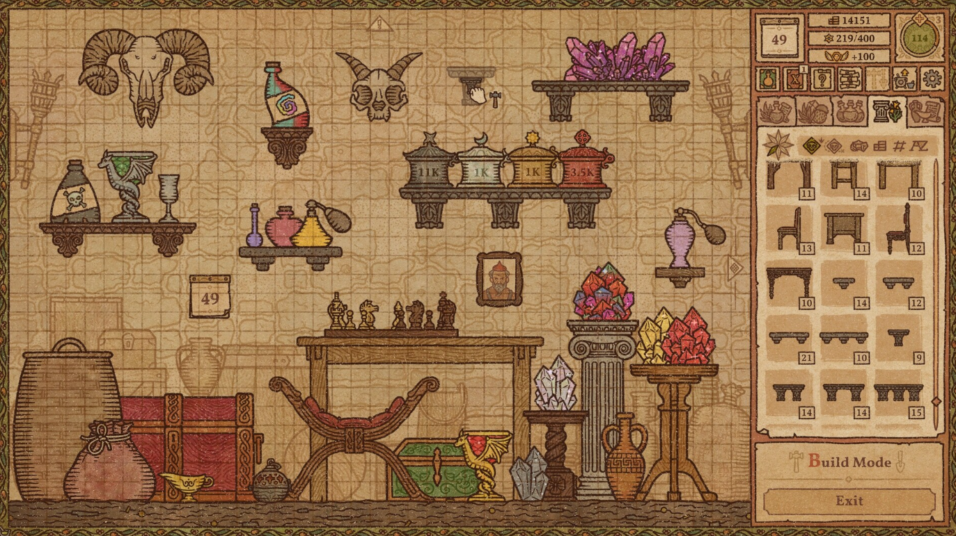 Potion Craft Alchemist Simulator random items