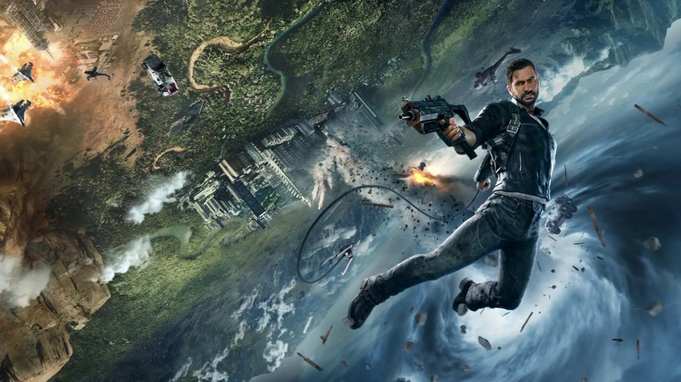 Grappling Hook in Just Cause 4