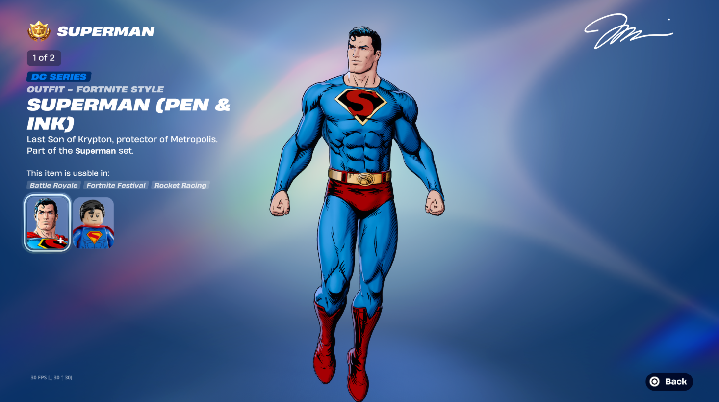 Superman, Crypto purchase