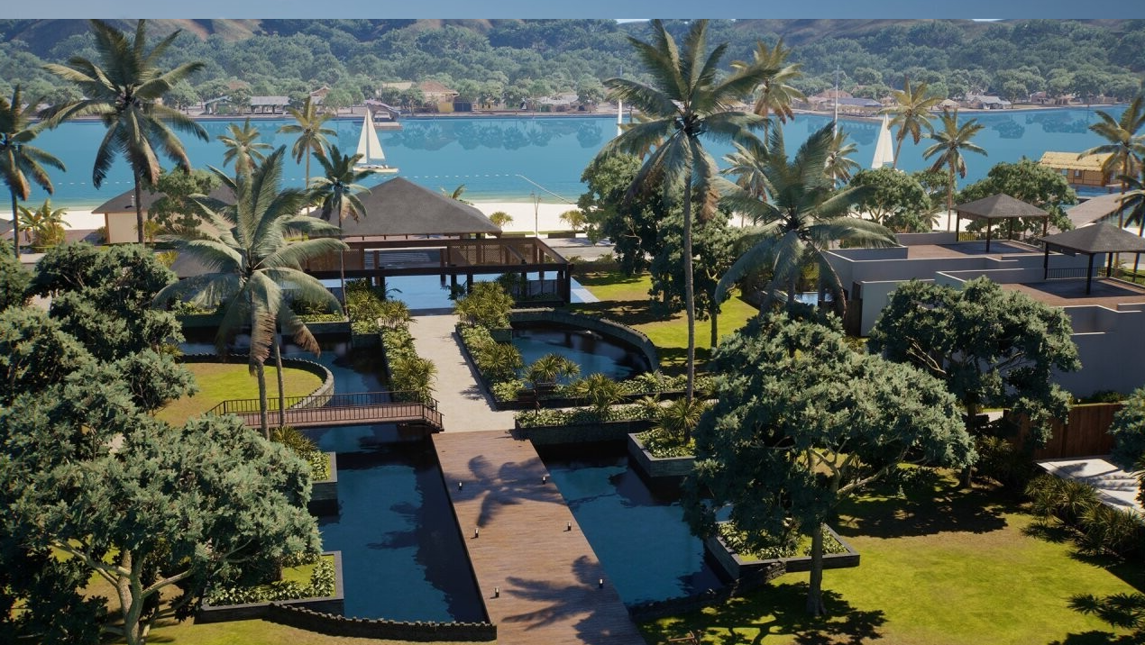 Vacation on the island inZOI big house