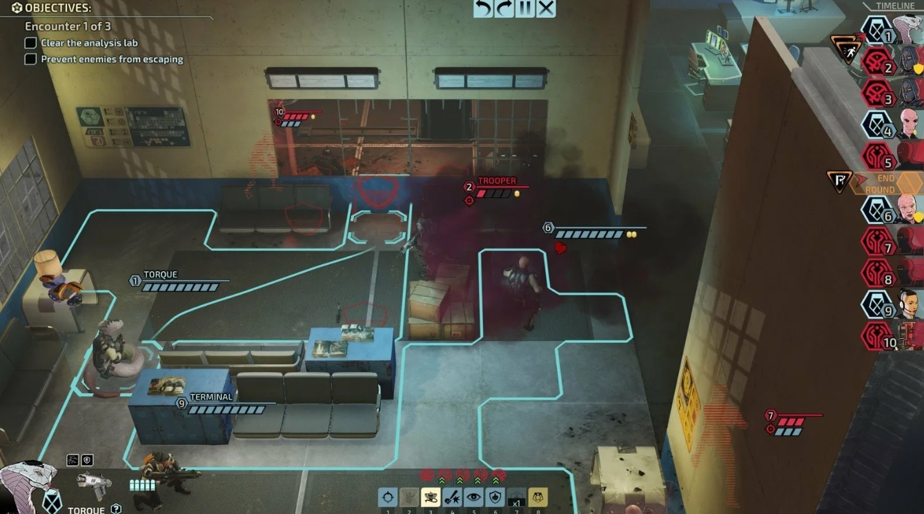 XCOM Chimera Squad Gameplay