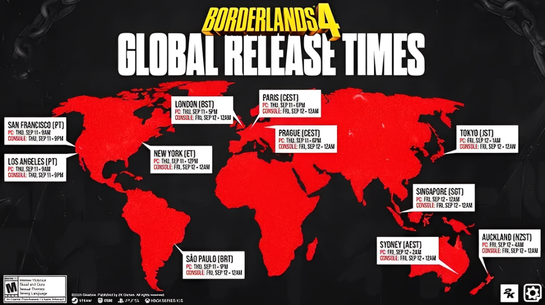 Gearbox Makes Announcement of Borderlands 4 Launch Time - Image 2