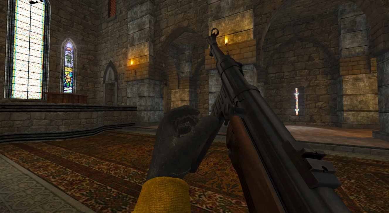 Bugs and glitches in the Wolfenstein shooter