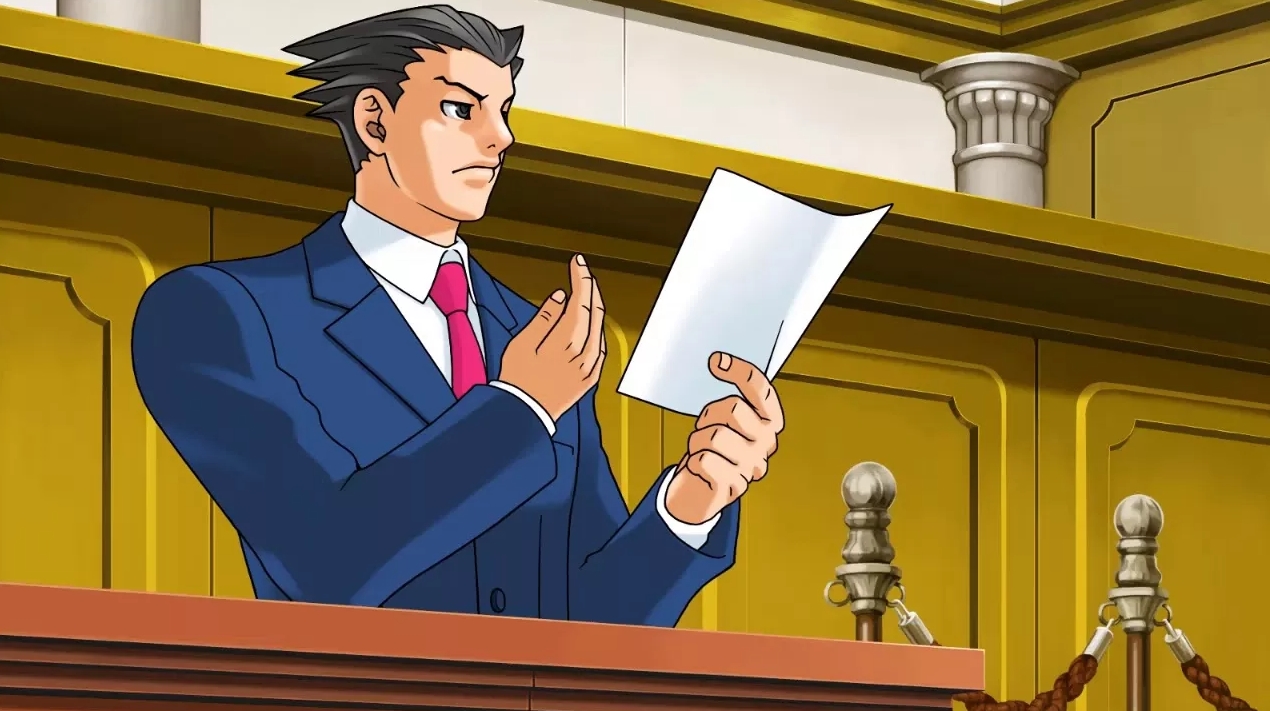 Phoenix Wright Ace Attorney gameplay