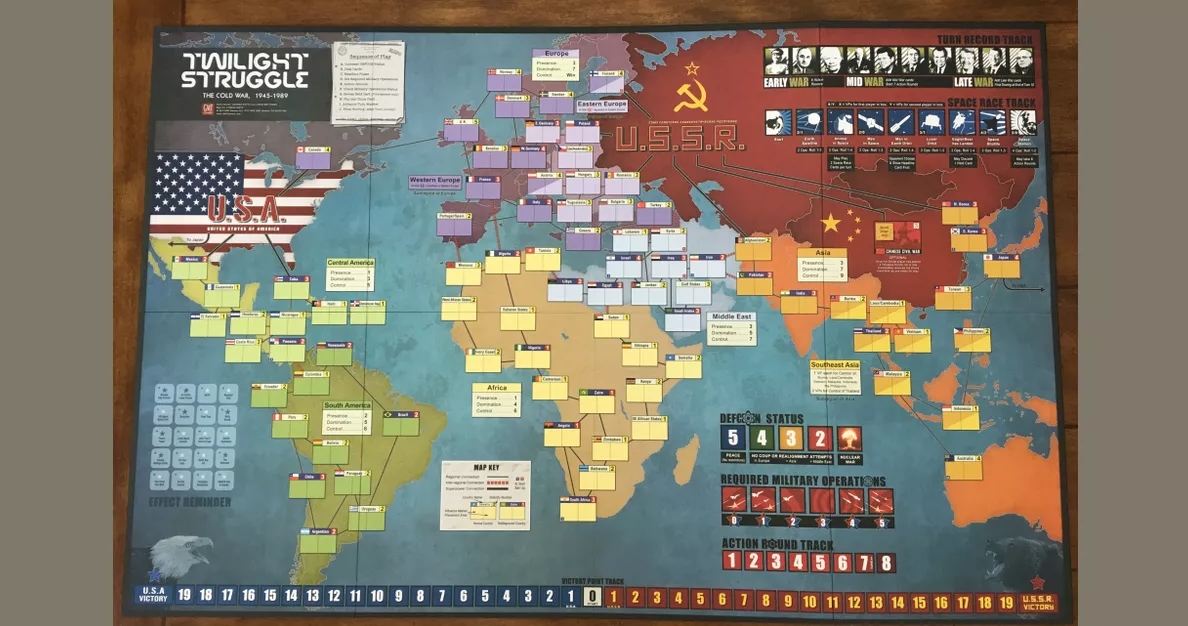 The course of the game and the conditions for winning the game