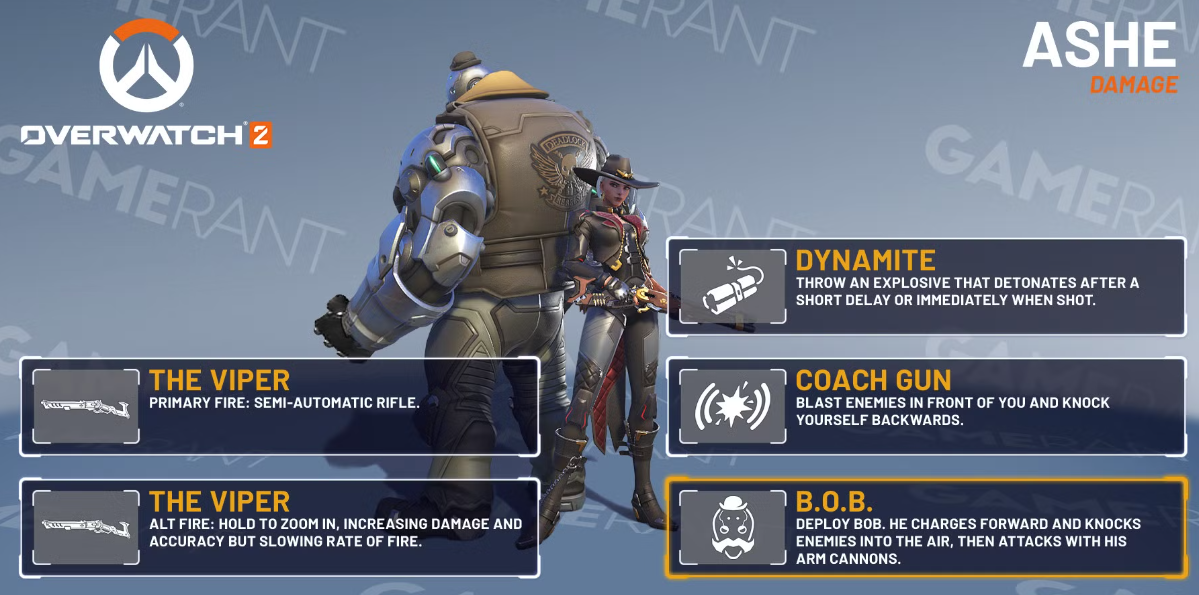 Damage Ash in Overwatch