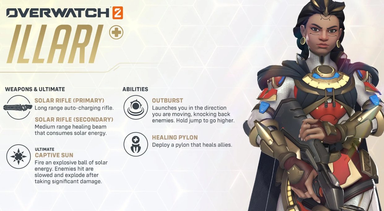 Illari's abilities Overwatch