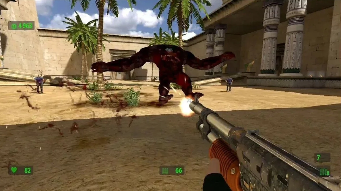 Serious Sam HD The First Encounter Gameplay Breakdown — Fast, Loud, and Completely Mindless