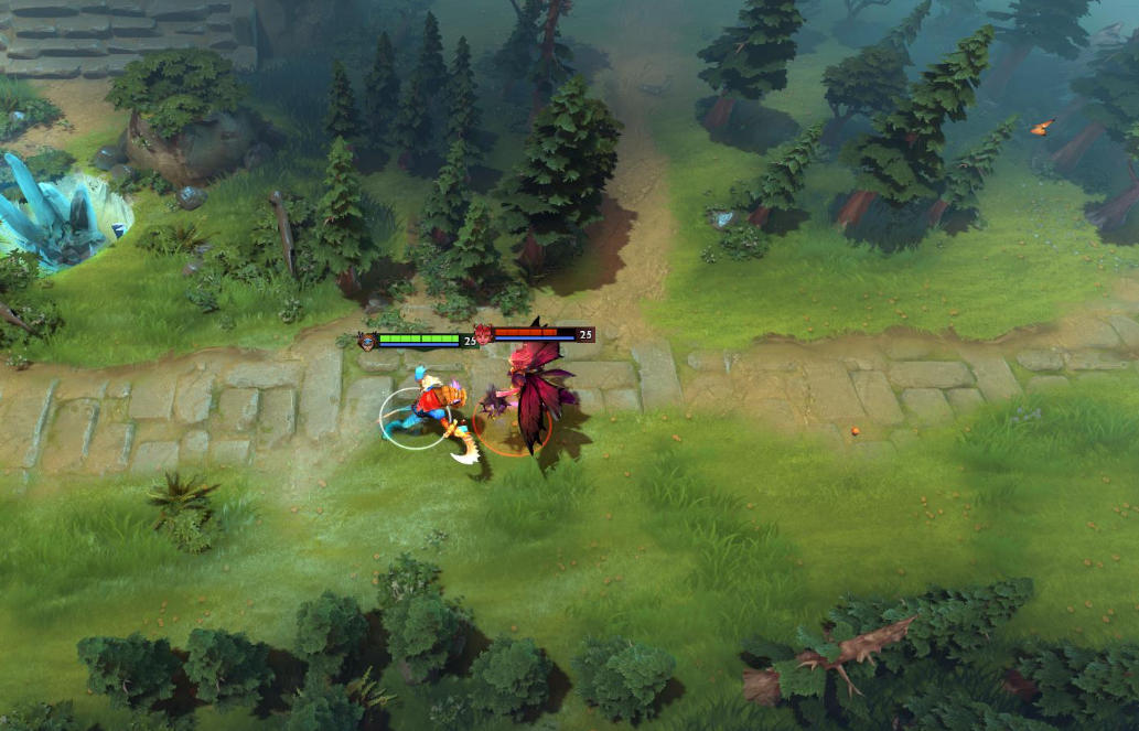 Slark on the lane