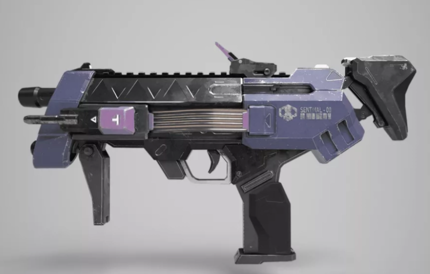 Sombra in Overwatch 2 weapon