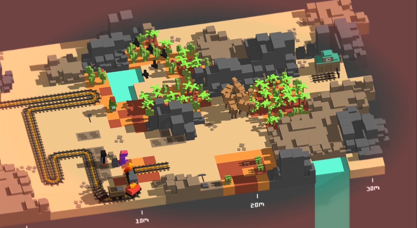 Unrailed! Gameplay dynamics, mechanics and the main features of the game