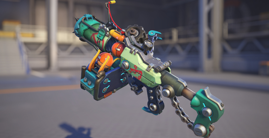 junkrat Weapons overwatch 2