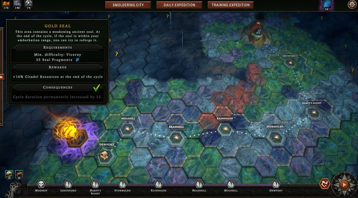 Gameplay Against the Storm