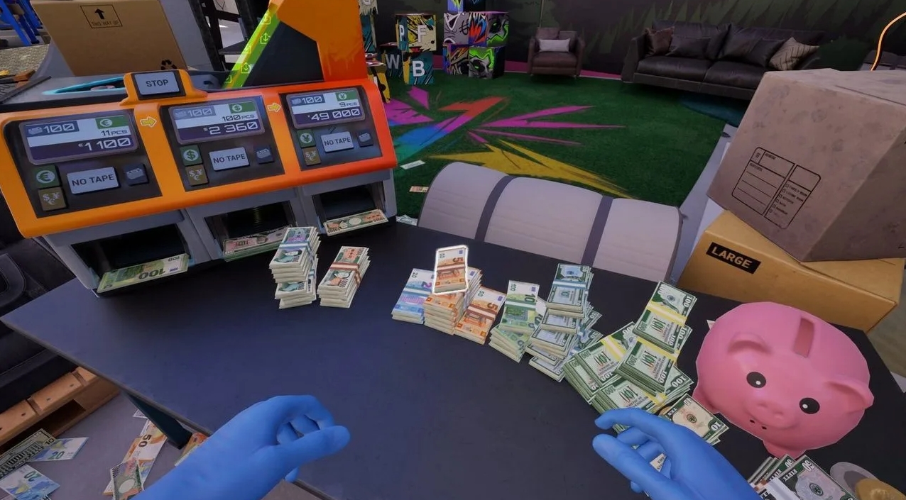 Gameplay Cash Cleaner Simulator