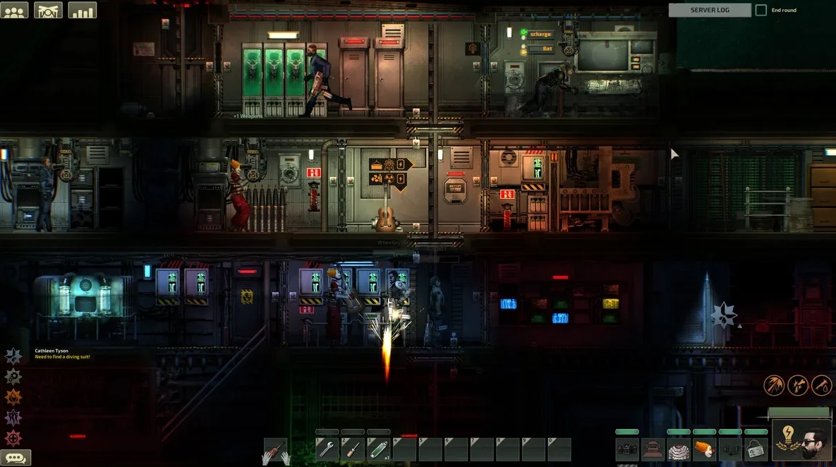 Barotrauma's plot and gameplay