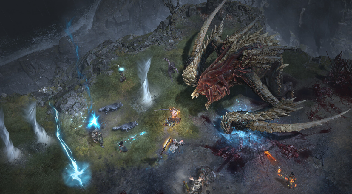 Diablo IV and the Big Dragon