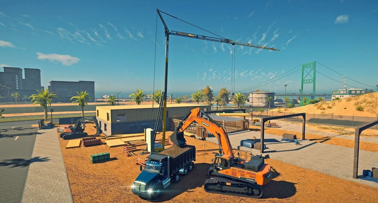 Equipment models Construction Simulator