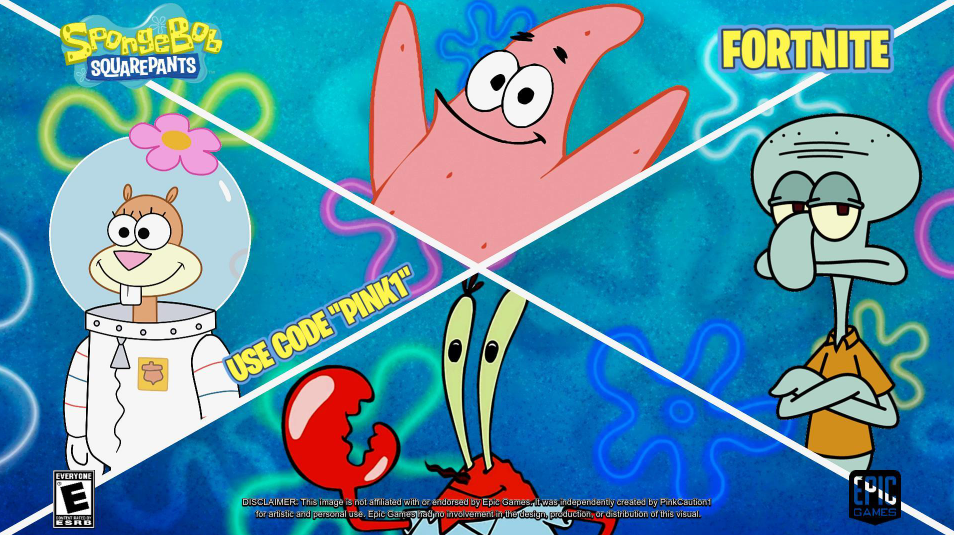 Fortnite and Nickelodeon Collaboration 2025: SpongeBob SquarePants Skins and Bundle Prices - Image 4