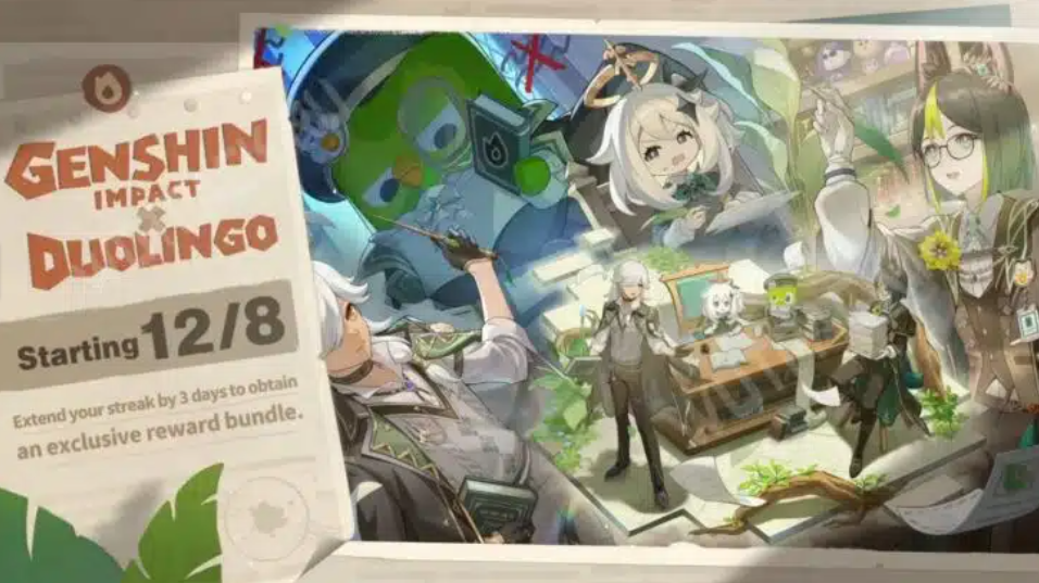 Genshin Impact and Duolingo have collaborated, there will be awards in the game, and the trailer has already been released. - Image 2