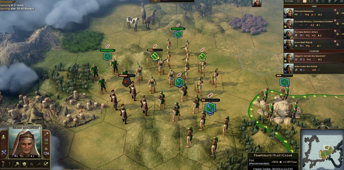 Old World gameplay