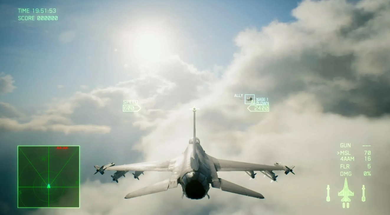 Plot and presentation War in the sky with a human face