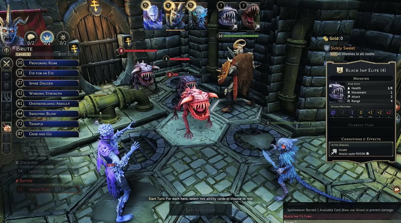 Gloomhaven's combat system