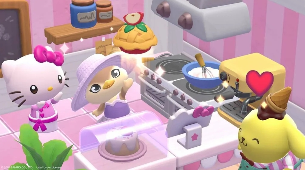 Hello Kitty Island Adventure Crafting System