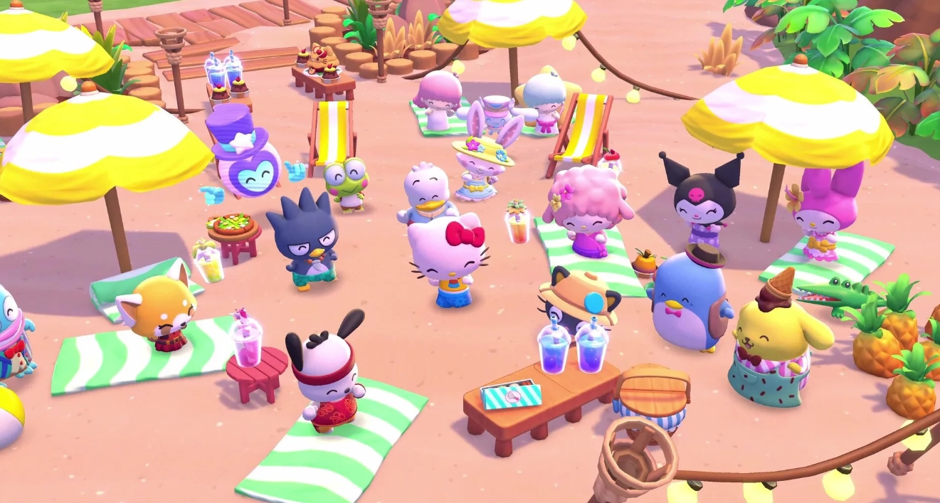 Island Exploration in Hello Kitty Island Adventure