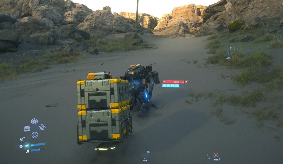 Death Stranding 2 gameplay