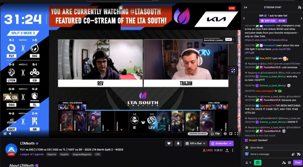 FOG Esports and Bleed Esports