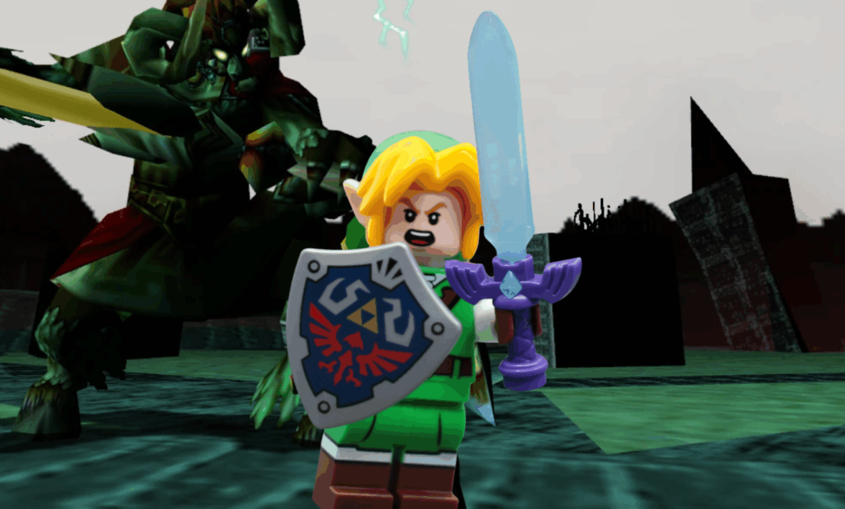 LEGO Ocarina of Time Final Battle set