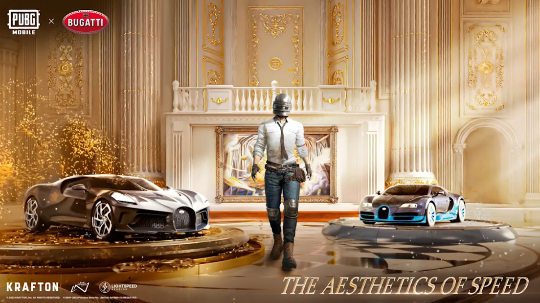 PUBG luxury car collab