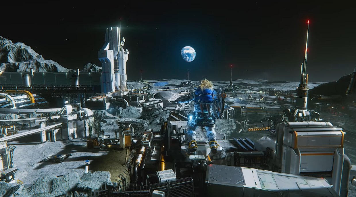 Pragmata moon city gameplay