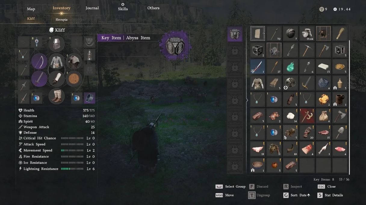 Inventory clutter paper loot