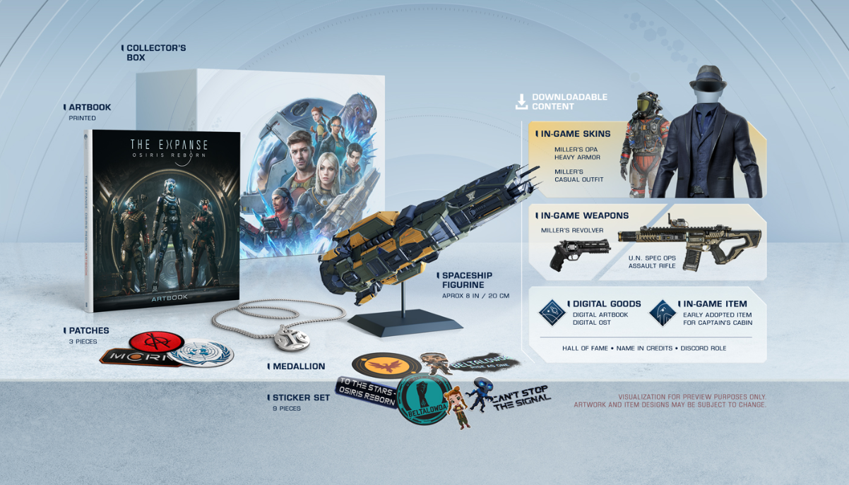 The Expanse Osiris Reborn armory