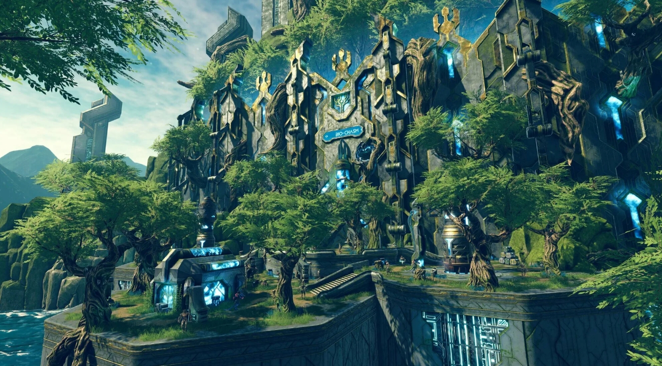 The world of Bio-Chasm and the plot of Arken Age