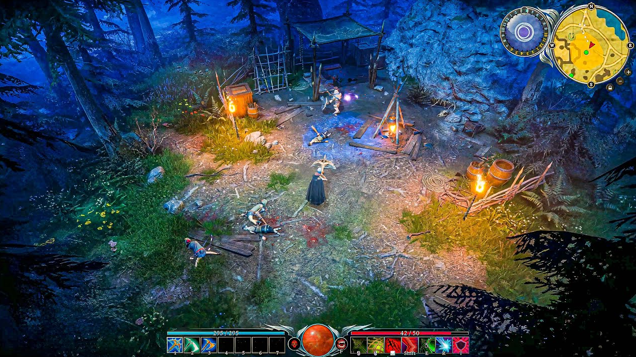 V Rising gameplay