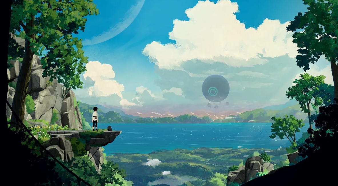 Visual style and atmosphere of Planet of Lana